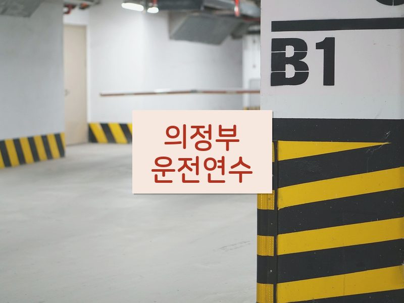 의정부운전연수 후기