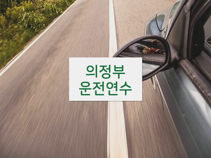 의정부운전연수 후기